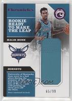 Malik Monk #/99