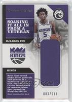 De'Aaron Fox #/199