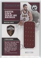 Kevin Love #/199