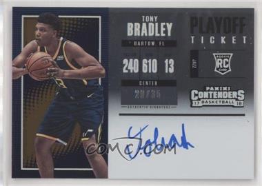 2017-18 Panini Contenders - [Base] - Playoff Ticket #127.2 - Rookie Variation - Tony Bradley (Horizontal) /35