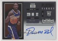 Rookie Variation - Davon Reed (Horizontal) #/35