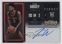 Rookie Variation - Tyler Dorsey (Horizontal) #/35