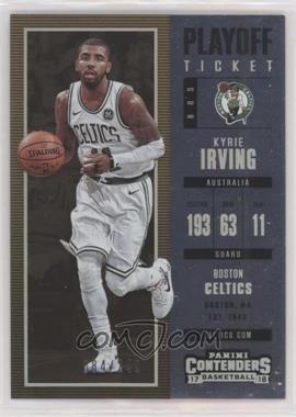 2017-18 Panini Contenders - [Base] - Playoff Ticket #27 - Kyrie Irving /249