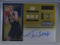 Rookie Ticket Variation - TJ Leaf (Horizontal) [Noted] #/10