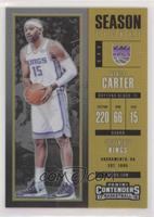 Season Ticket - Vince Carter #/10