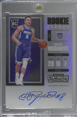 2017-18 Panini Contenders - [Base] - Premium Edition Silver Prizm #145.1 - Rookie Ticket - Bogdan Bogdanovic