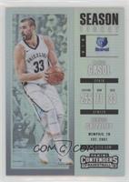 Season Ticket - Marc Gasol