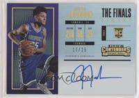 Rookie Variation - Justin Jackson (Horizontal) #/25