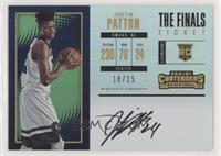 Rookie Variation - Justin Patton (Horizontal) #/25