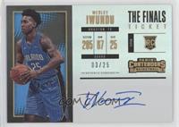 Rookie Variation - Wes Iwundu (Horizontal) #/25