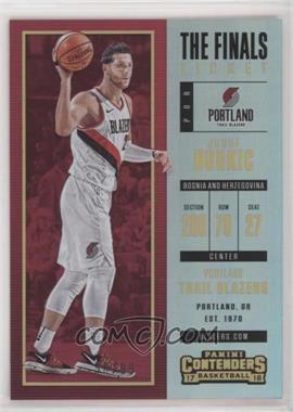 2017-18 Panini Contenders - [Base] - The Finals Ticket #61 - Jusuf Nurkic /99