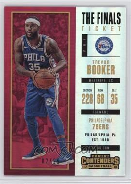 2017-18 Panini Contenders - [Base] - The Finals Ticket #81 - Trevor Booker /99
