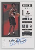 Rookie Ticket - Caleb Swanigan #/125