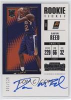 Rookie Ticket - Davon Reed #/125