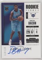 Rookie Ticket - Dwayne Bacon #/125