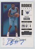 Rookie Ticket - Dwayne Bacon #/125