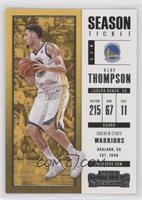 Season Ticket - Klay Thompson