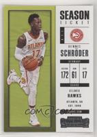 Season Ticket - Dennis Schroder