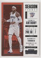 Season Ticket - Carmelo Anthony [EX to NM]
