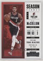 Season Ticket - C.J. McCollum