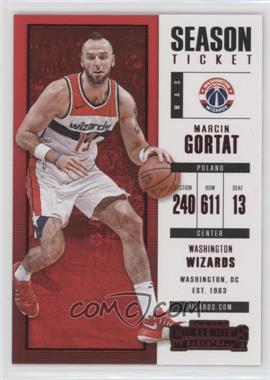 2017-18 Panini Contenders - [Base] #94 - Season Ticket - Marcin Gortat