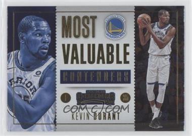 2017-18 Panini Contenders - Most Valuable Contenders #5 - Kevin Durant