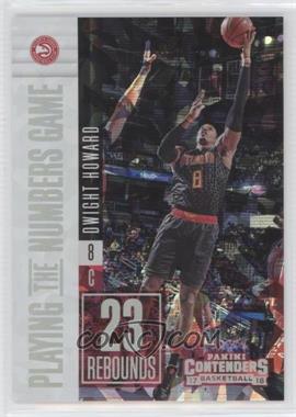 2017-18 Panini Contenders - Playing the Numbers Game - Cracked Ice #24 - Dwight Howard /25