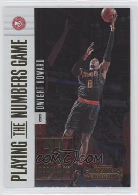 2017-18 Panini Contenders - Playing the Numbers Game #24 - Dwight Howard