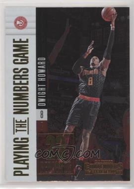 2017-18 Panini Contenders - Playing the Numbers Game #24 - Dwight Howard