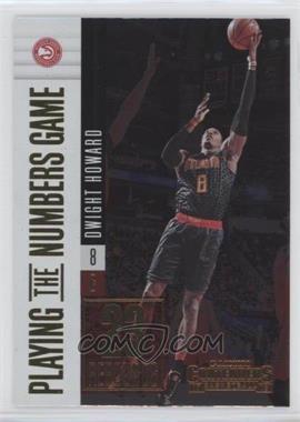 2017-18 Panini Contenders - Playing the Numbers Game #24 - Dwight Howard