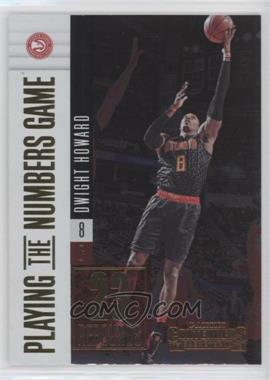 2017-18 Panini Contenders - Playing the Numbers Game #24 - Dwight Howard