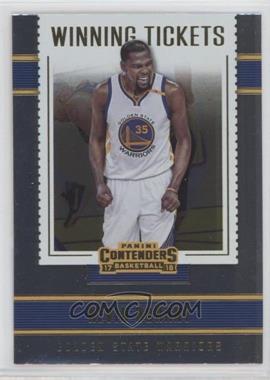 2017-18 Panini Contenders - Winning Tickets #13 - Kevin Durant