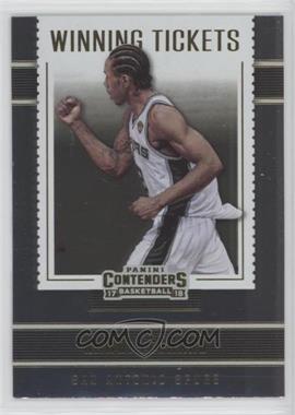 2017-18 Panini Contenders - Winning Tickets #26 - Kawhi Leonard