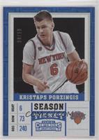 Season Variation - Kristaps Porzingis #/10