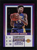 Season Variation - Brandon Ingram (Purple Jersey) #/1