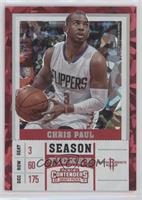 Season Variation - Chris Paul (White Jersey) #/23