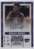 College - Wesley Iwundu #/23