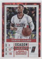 Season Variation - Damian Lillard (White Jersey) #/23