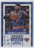 Season Variation - Carmelo Anthony (Blue Jersey) #/15