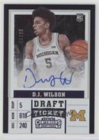 College - D.J. Wilson #/99