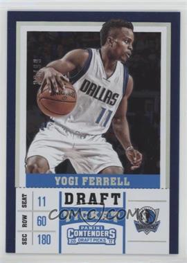 2017-18 Panini Contenders Draft Picks - [Base] - Draft Ticket #50.1 - Season - Yogi Ferrell /99