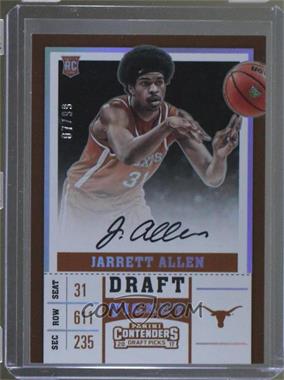 2017-18 Panini Contenders Draft Picks - [Base] - Draft Ticket #65.1 - RPS - Jarrett Allen /99