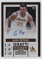 College - Alec Peters [EX to NM] #/99