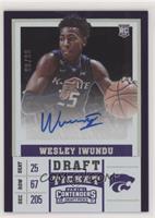 College - Wesley Iwundu #/99