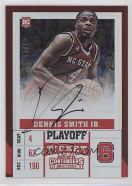 2017-18 Panini Contenders Draft Picks - [Base] - Playoff Ticket #60.4 - RPS Variation C - Dennis Smith Jr. /15