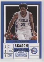 Season Variation - Joel Embiid