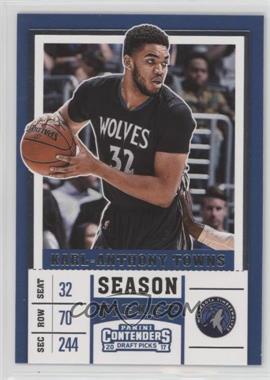 2017-18 Panini Contenders Draft Picks - [Base] #27.1 - Season - Karl-Anthony Towns