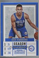 Season Variation - Ben Simmons (Blue Jersey) [Noted]