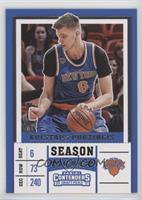 Season Variation - Kristaps Porzingis