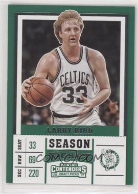 2017-18 Panini Contenders Draft Picks - [Base] #35.2 - Season Variation - Larry Bird